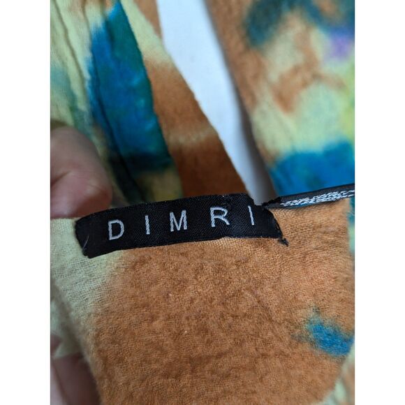 100% Wool Scarf Shawl Wrap Butterfly Design Artsy Fairy Boho Earthy - Picture 6 of 8